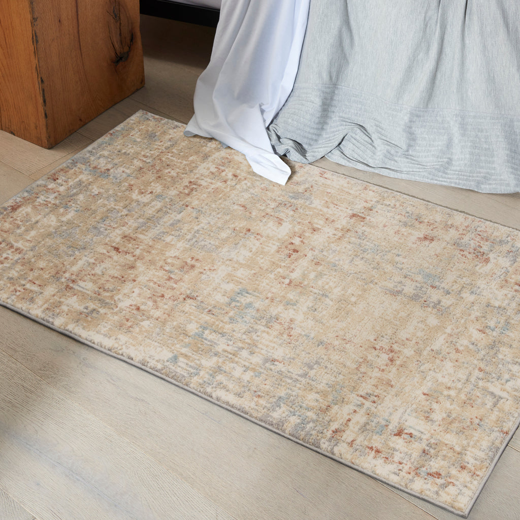 nourison ck005 enchanting ech06 ivory grey rug