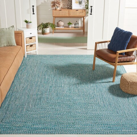 safavieh clearance braided bra201k teal rug