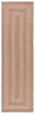 safavieh clearance braided bra201p peach rug