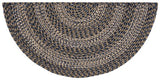 safavieh clearance braided bra260z black rug