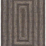 safavieh clearance braided bra260z black rug