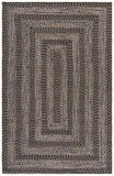 safavieh clearance braided bra260z black rug