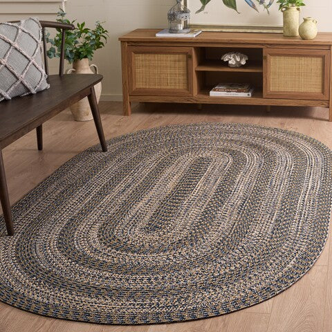 safavieh clearance braided bra260z black rug