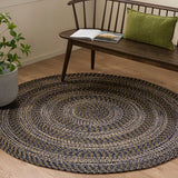 safavieh clearance braided bra260z black rug