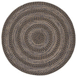 safavieh clearance braided bra260z black rug