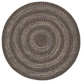 safavieh clearance braided bra260z black rug
