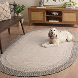 safavieh clearance braided bra270p rust rug