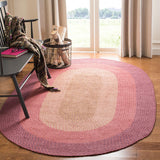 safavieh clearance braided brd165a purple rug