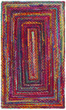 safavieh clearance braided brd210a red rug
