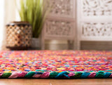 safavieh clearance braided brd210a red rug