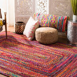 safavieh clearance braided brd210a red rug