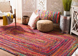 safavieh clearance braided brd210a red rug