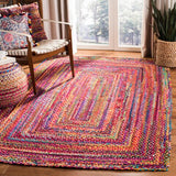 safavieh clearance braided brd210a red rug