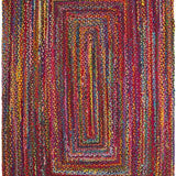 safavieh clearance braided brd210a red rug
