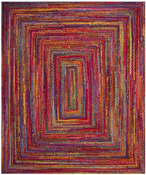 safavieh clearance braided brd210a red rug