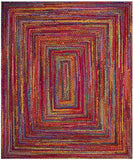 safavieh clearance braided brd210a red rug