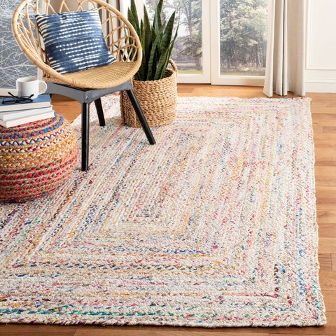 safavieh clearance braided brd210b ivory rug