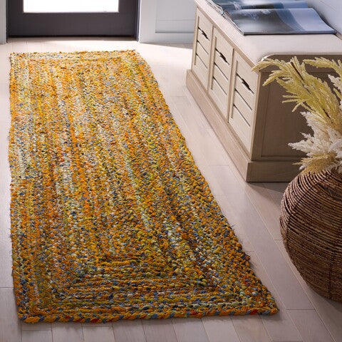 safavieh clearance braided brd210d yellow rug