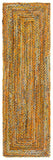 safavieh clearance braided brd210d yellow rug