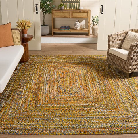 safavieh clearance braided brd210d yellow rug