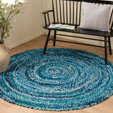 safavieh clearance braided brd210j teal rug