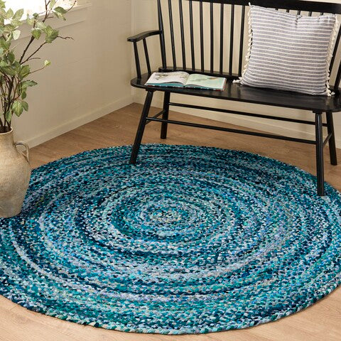 safavieh clearance braided brd210j teal rug