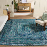 safavieh clearance braided brd210j teal rug