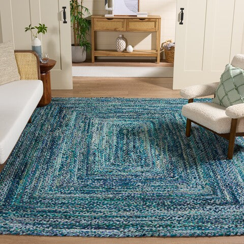 safavieh clearance braided brd210j teal rug