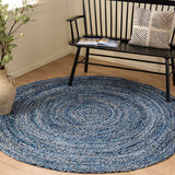 safavieh clearance braided brd210l denim rug