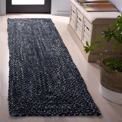 safavieh clearance braided brd210m black rug