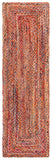 safavieh clearance braided brd210p orange rug