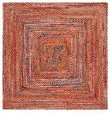 safavieh clearance braided brd210p orange rug