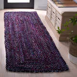 safavieh clearance braided brd210v purple rug