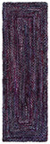 safavieh clearance braided brd210v purple rug