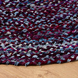 safavieh clearance braided brd210v purple rug