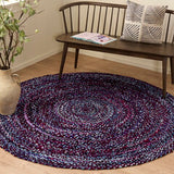 safavieh clearance braided brd210v purple rug