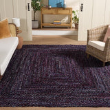 safavieh clearance braided brd210v purple rug