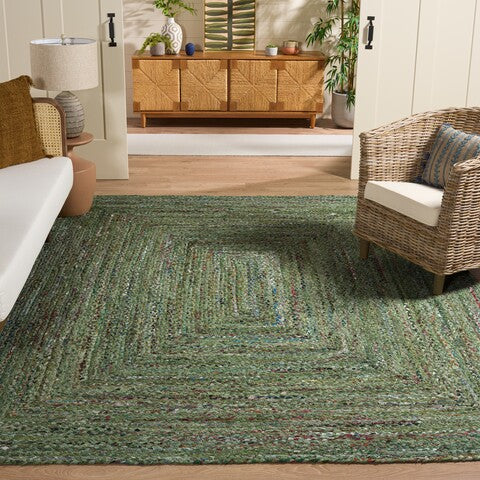 safavieh clearance braided brd210w light green rug