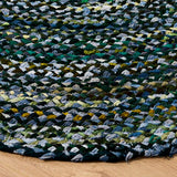 safavieh clearance braided brd210y dark green rug