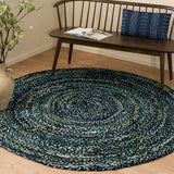 safavieh clearance braided brd210y dark green rug