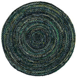 safavieh clearance braided brd210y dark green rug