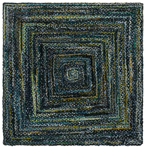 safavieh clearance braided brd210y dark green rug