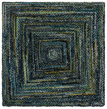 safavieh clearance braided brd210y dark green rug