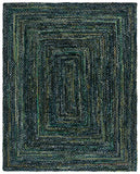 safavieh clearance braided brd210y dark green rug