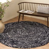 safavieh clearance braided brd210z black rug