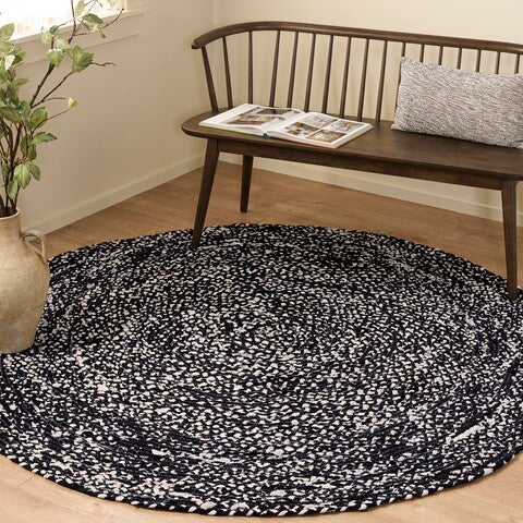 safavieh clearance braided brd210z black rug