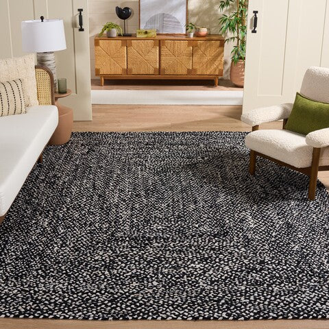 safavieh clearance braided brd210z black rug