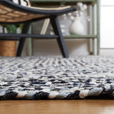 safavieh clearance braided brd260n black rug