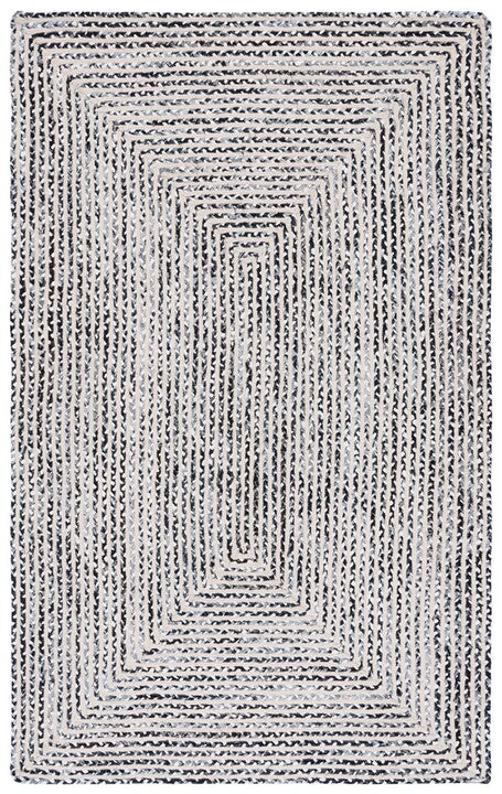 safavieh clearance braided brd260n black rug