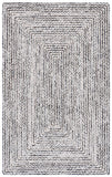 safavieh clearance braided brd260n black rug